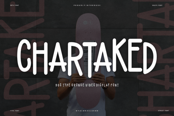 Chartaked: A Friendly Handwritten Font for Branding