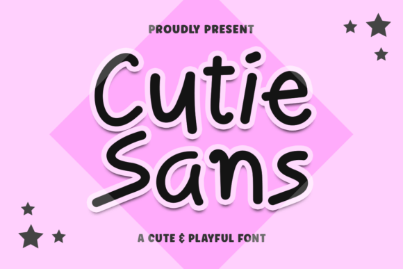 Cutie Sans: A Handwritten Font for Branding