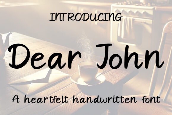 Dear John Font: A Handwritten Touch for Branding
