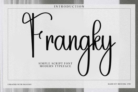 Frangky Font: Elevate Your Brand Identity