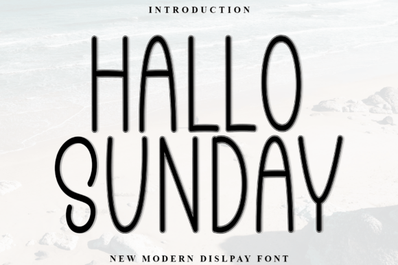 Hallo Sunday: A Serif Font for Gentle Editorial Design