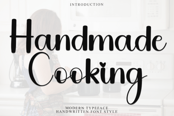 Handmade Cooking: A Script Font for Editorial Warmth