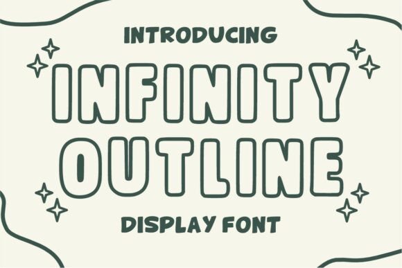 Infinity Outline: A Handwritten Font for Makers