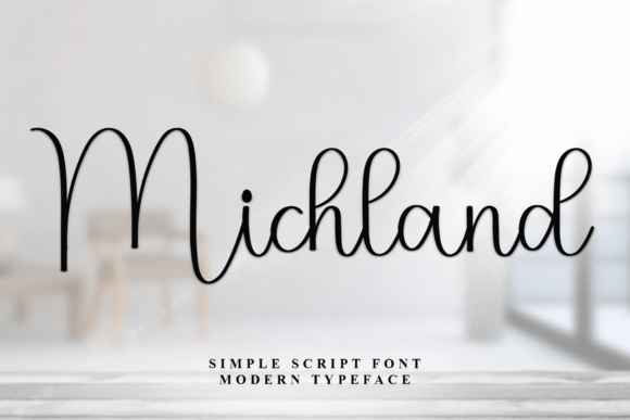 Michland: A Handwritten Typeface for Editorial Design