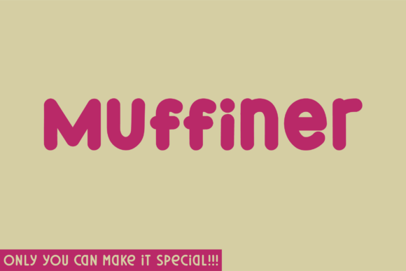 Muffiner: A Handwritten Font for Authentic Branding