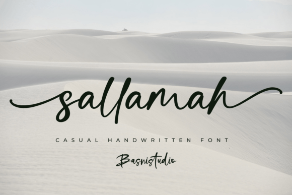 Sallamah Font Review for Campaign Design