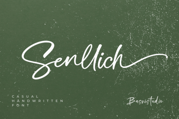 Senlich: The Handwritten Typeface for Clear Campaigns