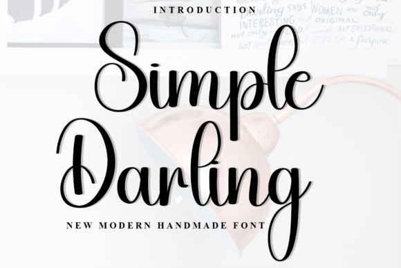 Simple Darling Font for Scroll-Stopping Design