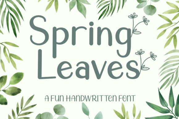 Spring Leaves Font: A Designer’s Guide to Organic Branding