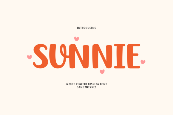 Sunnie Font: A Sweet Typeface for Branding