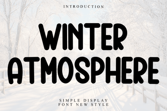 Winter Atmosphere: A Handwritten Font for Web Design